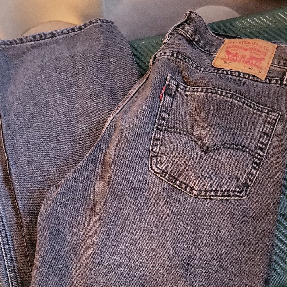 Levi's Classic jeans - Slate Grey/ Black Mens